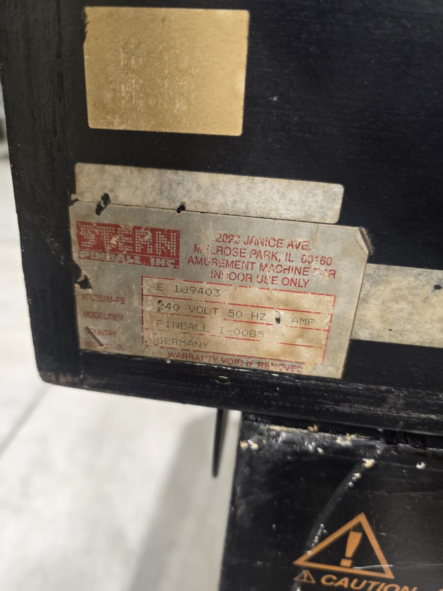 SOPRANOS STERN PINBALL FLIPPER (P2271) - Image 28