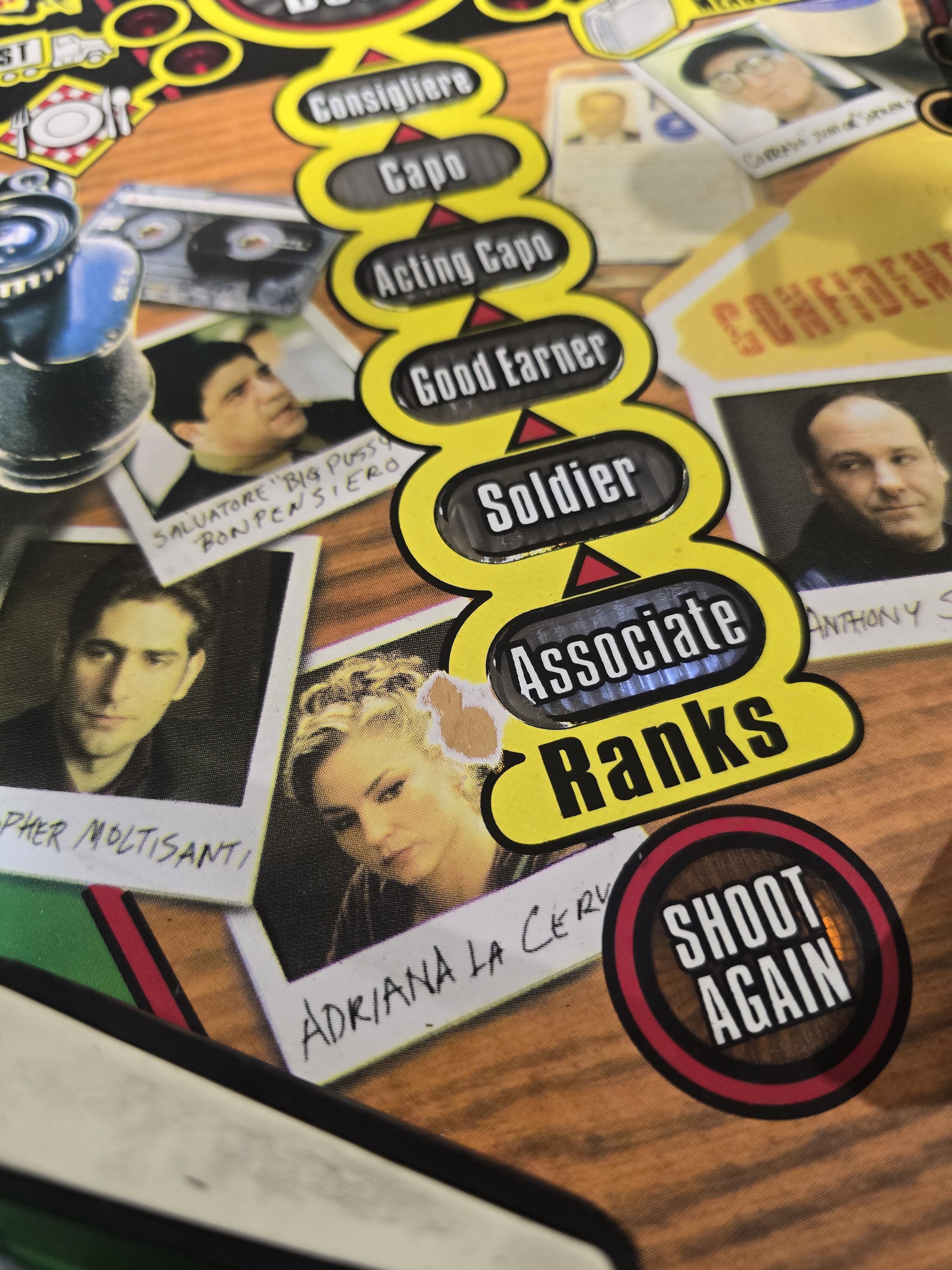 SOPRANOS STERN PINBALL FLIPPER (P2271) - Image 10