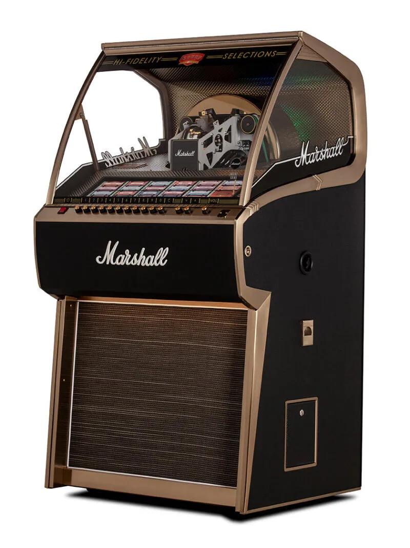 Marshall Vinyl Jukebox Quarter White