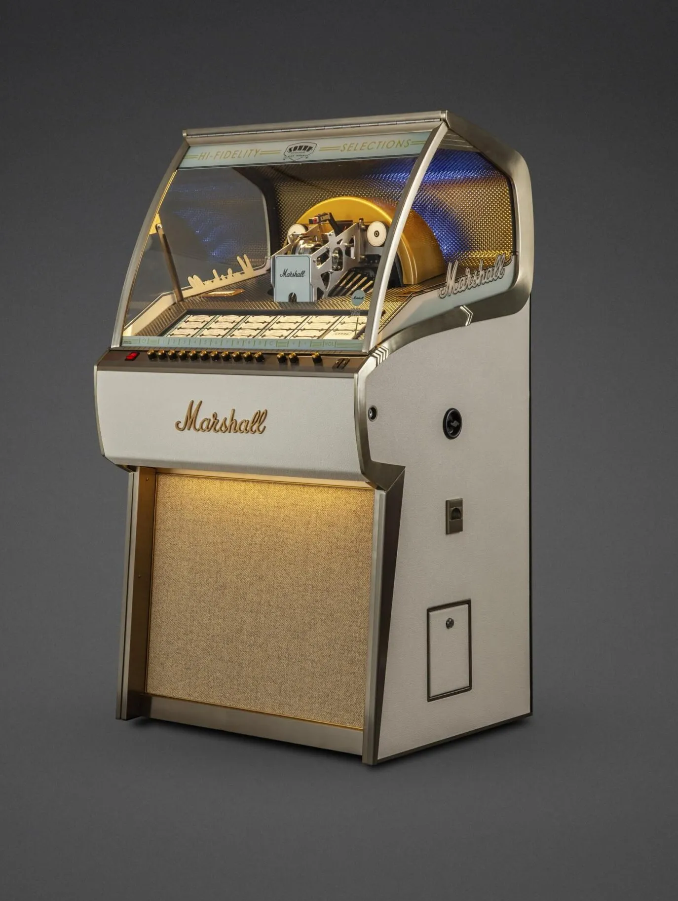 Marshall_vinyl_jukebox_cream 3quarter_flat BgSMALLER